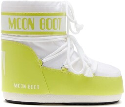 buty zimowe MOON-BOOT ICON LOW NYLON Cyber Lime/White