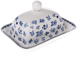 Maselniczka porcelanowa Floral