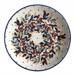 Talerz Śniadaniowy 22CM Ceramika Bolesławiec SM01