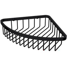 OMNIRES Koszyk prysznicowy UNI 20x20x5 czarny mat UN10330BL