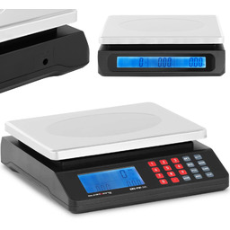 Waga kontrolna stołowa sklepowa magazynowa LCD 30 kg