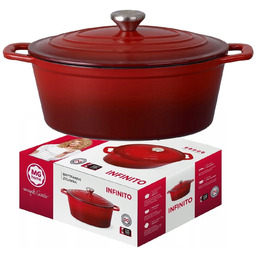 Mg Home Brytfanka żeliwna Infinito 28 cm 3,9