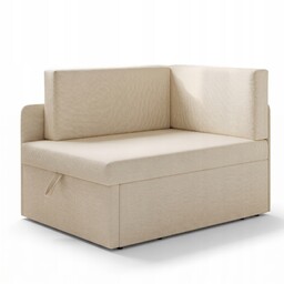 Mała rozkładana sofa narożna dla dzieci z funkcją