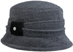 Kapelusz Wełniany Noreja by Lierys, szary, One Size