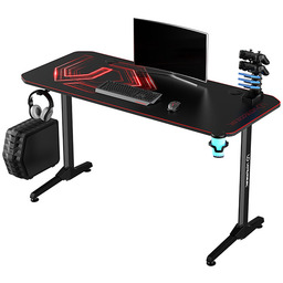 ULTRADESK Biurko dla gracza FRAG - RED V3,