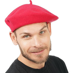 Chaks - beret dla dorosłych, klasyczny francuski styl,