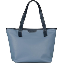 TOM TAILOR Damskie Leora Shopper, średni niebieski, L,
