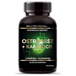 INTENSON Suplement na trawienie Ostropest + Karczoch (60