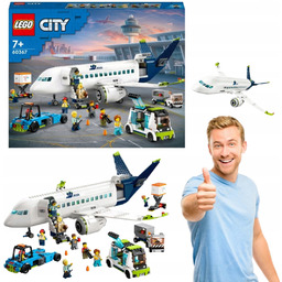 Samolot Pasażerski Lego City 60337 Klocki Zestaw Klocków