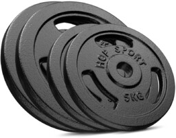 Zestaw obciążeń żeliwnych 30kg (2x10 2x5)