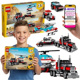 LEGO PREZENT DLA CHŁOPCA Creator 3w1 Ciężarówka 31146