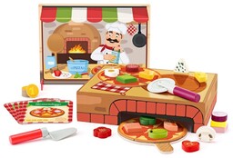 Woody Pizzerie Carlo, gra dydaktyczna z elementami drewnianymi