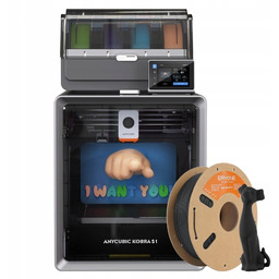 Anycubic Kobra S1 Combo Drukarka 3D FDM Zamknięta