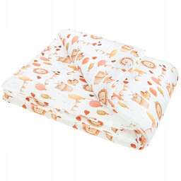 Kołderka bambusowa 75x100 cm Lion / Bocioland