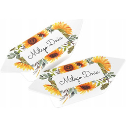 Krówki Miłego Dnia poczęstunek słoneczniki