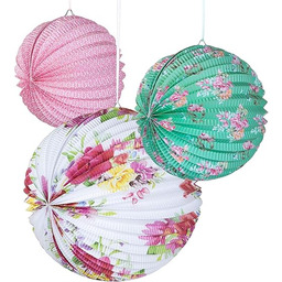 Talking Tables Naprawdę subtelne, popołudniowe dekoracje herbaciane kwiatowe