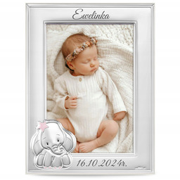 Ramka na Zdjęcia 9x13 Słonik Serce Valenti