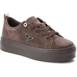 Filippo Sneakersy damskie, cholewka ze skóry naturalnej zamszowej