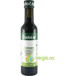 Olej Z Nasion Konopi Crudolio Ekologiczny/Bio 250ml