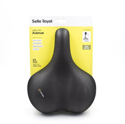 Selle Royal Siodełko Avenue Relaxed 90st. żelowe, elastomery