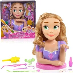 JUST PLAY Lalka Głowa do stylizacji Disney Princess