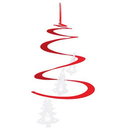 VISCIO Trading Haus & Christmas zawieszka spirala, filc,