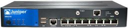 SRX210 Services Gateway with 2xGE + 6xFE ports,