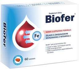 BIOFER_Żelazo suplement diety 60 tabletek
