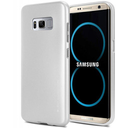 Etui Jelly Samsung Galaxy S8 srebrne