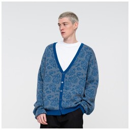 sweter SANTA CRUZ - Botanical Knit Cardigan Multi