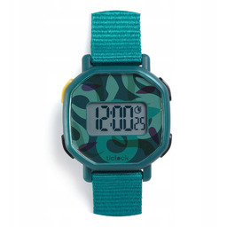 Djeco: Zegarek cyfrowy Zielone Węże 0455