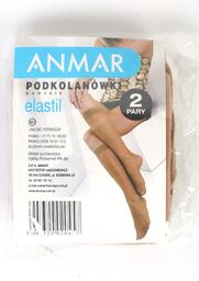 Klasyczne bezuciskowe podkolanówki damskie Elastil ONE SIZE