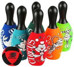 Sunfelx Kręgle Neoprenowe Sunflex Funsport Bowling Set Circus