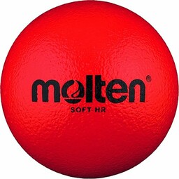 Molten Piłka Ręczna Typu Softball, Czerwona, Ø 160
