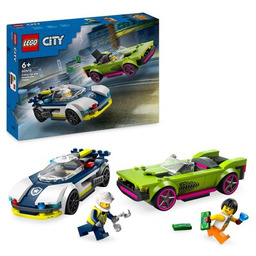 LEGO 60415 City Pościg radiowozu za muscle carem