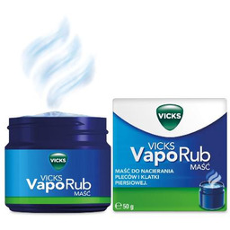 VICKS VapoRub Maść do nacierania pleców i klatki