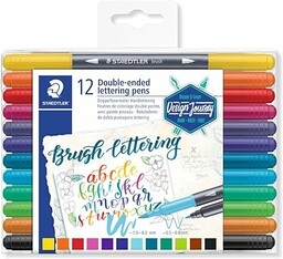 Staedtler Marker, Wielokolorowy, 12 Sztuk