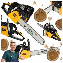 Piła Łańcuchowa Nac Pilarka Spalinowa 51,7CM3 45CM Antywibracyjna