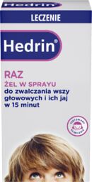 Hedrin Leczenie Raz, żel w sprayu, jednorazowa kuracja