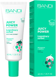 Bandi Juicy Power, łagodzący sorbet do twarzy, winogrona