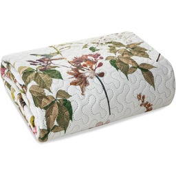 EUROFIRANY Narzuta Rosa 170 x 210 cm Biało-zielony