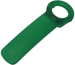 Otwieracz do słoików Brix JarKey, Transparent Green ABS