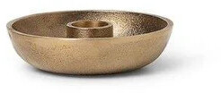 ferm LIVING - Bowl Świecznik Pojedynczy Brass
