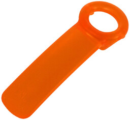 Otwieracz do słoików Brix JarKey, Transparent Orange ABS