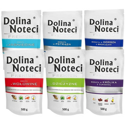 DOLINA NOTECI Premium Zestaw Mix smaków 10x500g bez