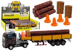 Ciężarówka z drewnem 1:24 - Leantoys