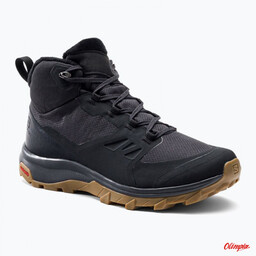 Salomon Buty Zimowe Męskie Outsnap CSWP - Black/Ebony/Gum1a