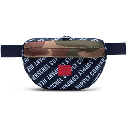 nerka HERSCHEL - Nineteen Roll Call Peacoat/Woodland Camo