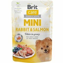 Brit Care Dog Mini Pouch Karma mokra królik