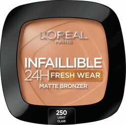 L''OREAL_Infaillible 24H Fresh Wear Matte Bronzer matujący bronzer